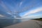 Middle Cape Sable beach in Everglades National Park, Florida at sunrise.