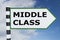 MIDDLE CLASS concept