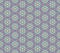 Middle east style lilac green colors hexagonal seamless pattern