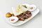 Middle eastern food mixed bbq barbecue grilled meat set meal
