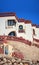 Middle Eastern style residential building on a cliff