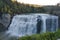 The `Middle Falls` of Letchworth State Park