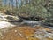 Middle Falls at Stone Mountain State Park