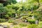 Middle Garden at Shugakuin Imperial Villa Shugakuin Rikyu in Kyoto, Japan. It was originally