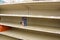 MIDDLETOWN, NY, UNITED STATES - May 06, 2020: Grocery Shelves are Nearly Bare at Big Lots