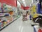 MIDDLETOWN, NY, UNITED STATES - May 29, 2020: New Normal Shopping at Target