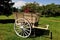 Middletown, RI: Wagon at 18th Century Prescott Farm