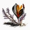 Midnight Bloom: The Enchanting Black Crocus