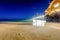 Midnight at nags head pier and beach