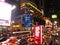 Midnight traffic jam in Times Square