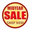 Midyear sale shop now circle