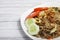 `Mie lethek` an traditional noodles from Indonesia