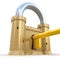 Mighty fortress as a padlock