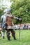 Mighty Knights Unleash Their Valor: A Captivating Reconstruction at the International Knights Festival