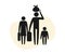 Migrant Worker Family - Icon