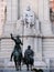 Miguel Cervantes monument - Don Quijote and Sancho Panza, Madrid, Spain