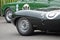 Mike Hawthorn 1955 Jaguar D-type.