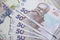 Mikhail Hrushevsky, Ukrainian politician and historian Portrait from Ukraine 50 hryvnia banknotes Different