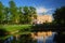 Mikhailovsky castle, view from the Summer Garden