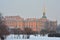 Mikhailovsky Castle winter in St. Petersburg, Russia