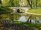 The Mikhailovsky garden. Saint-Petersburg. Russia