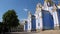 Mikhailovsky Golden-Domed Monastery on Mikhailovskaya square in Kiev, Ukraine