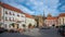 Mikulov. Old city in the Czech republic. South Moravia region.