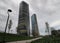 MILAN, 15 April 2018.Hadid tower in new area City Life, Milan, Lombardy, Italy.