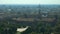 Milan aerial view of sforza castle