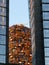 Milan Buildings in the Blue Sky