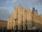 Milan cathedral in the afternoon sun