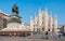 Milan Cathedral, Piazza del Duomo