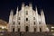 Milan - Duomo - cathedral at night