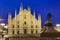 Milan Duomo Statue Rise
