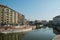 Milan, Italy - 27 febbruary 2017: View of Darsena - Navigli