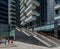 Milan, Italy - 30 June 2019: View of Porta Nuova area modern architectures