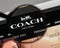 Milan, Italy - August 10, 2017: COACH logo on the website homep