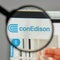 Milan, Italy - August 10, 2017: Consolidated Edison logo on the