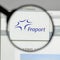 Milan, Italy - August 10, 2017: Fraport AG Frankfurt Airport Services Worldwide logo on the website homepage.