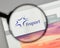 Milan, Italy - August 10, 2017: Fraport AG Frankfurt Airport Services Worldwide logo on the website homepage.