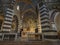 MILAN, Italy: August 31 2018: Interieur church of Sant`Eufemia