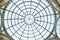 MILAN, ITALY - JUNE 8, 2016: Glass dome of Galleria Vittorio