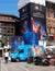 Milan, Italy - May 25, 2016: UEFA Champions League 2016 Real Madrid-Atletico Madrid play in the final. The streets are decorated