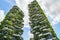 MILAN, ITALY - MAY 28, 2017: Bosco Verticale Vertical Forest l