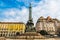 Milan, Italy. Obelisk on the square five days cinque giornate, inaugurated in 1895