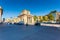 MILAN, ITALY - September 06, 2016: A street view of beautiful historic landmark - Porta Venezia