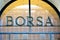 MILAN, ITALY - SEPTEMBER 22, 2017: Borsa Stock Exchange in Pia