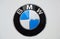 MILAN, ITALY - SEPTEMBER 7, 2017: BMW logo, BMW is a German luxury vehicle, sports car, motorcycle, and engine manufacturing compa