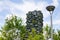 Milan, Lombardy, Italy - MAY, 5, 2024: the Bosco Verticale skyscrapers