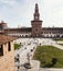 Milan sforzesco castle